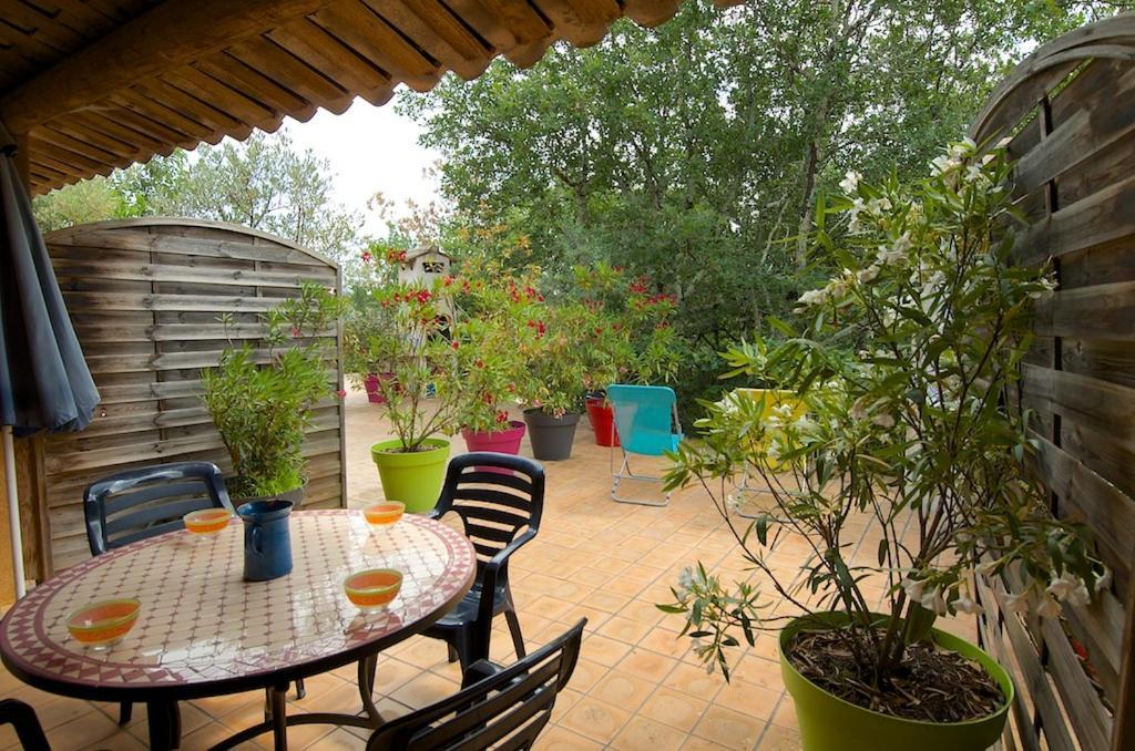 Gites La Bambouseraie ลาโบม ภายนอก รูปภาพ